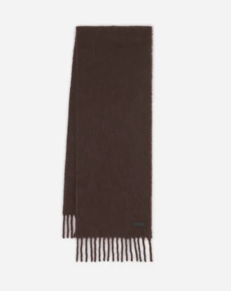 Écharpe à franges en laine Lanvin