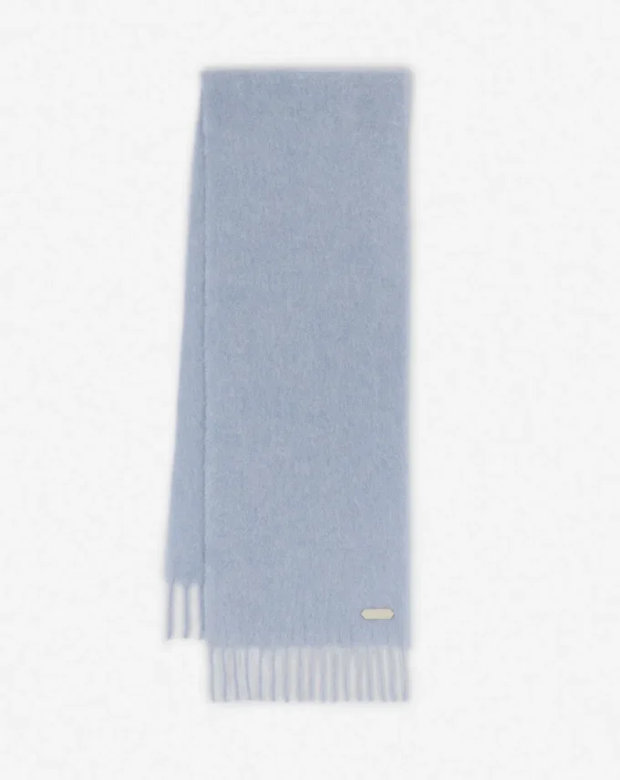 Écharpe à franges en laine Lanvin