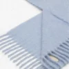 Écharpe à franges en laine Lanvin