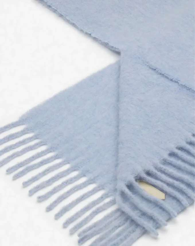 Écharpe à franges en laine Lanvin
