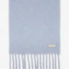 Écharpe à franges en laine Lanvin