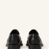 Chaussures brogues Oxford en cuir brillant