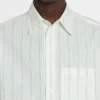 Chemise droite en coton