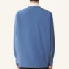 Chemise oversize en popeline de coton