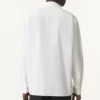 Chemise oversize en popeline de coton