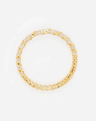 Collier ras-du-cou Melodie en strass