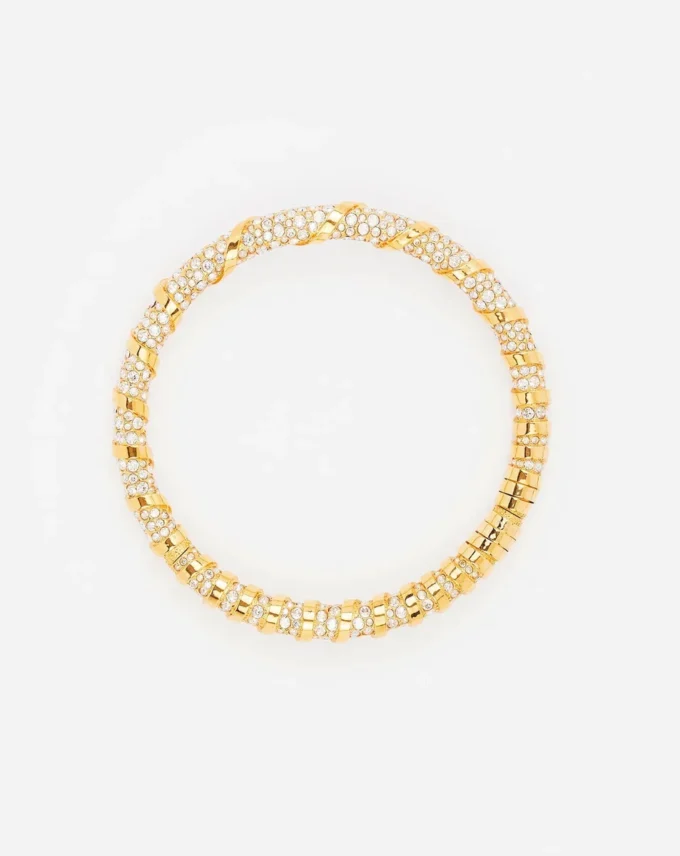 Collier ras-du-cou Melodie en strass