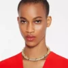 Collier ras-du-cou Melodie en strass