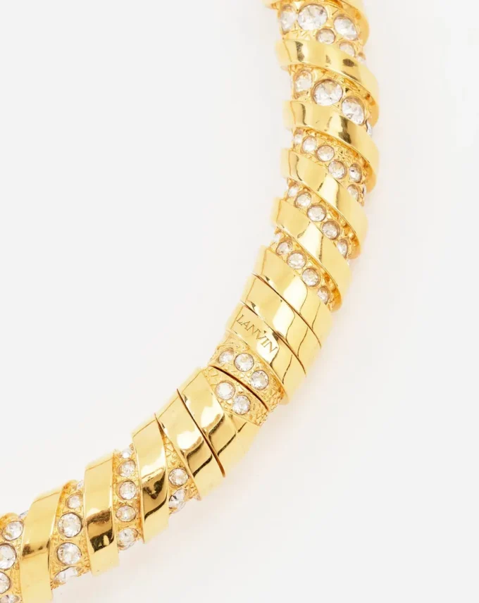 Collier ras-du-cou Melodie en strass