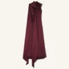 Combinaison longue en satin