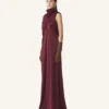 Combinaison longue en satin