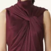 Combinaison longue en satin