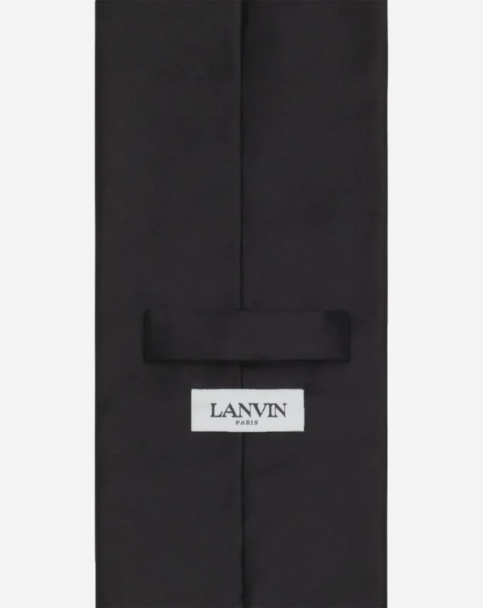 Cravate Lanvin en satin