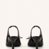 Escarpins à bride arrière Lanvin en cuir