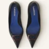 Escarpins en cuir Midnight Step avec boucle