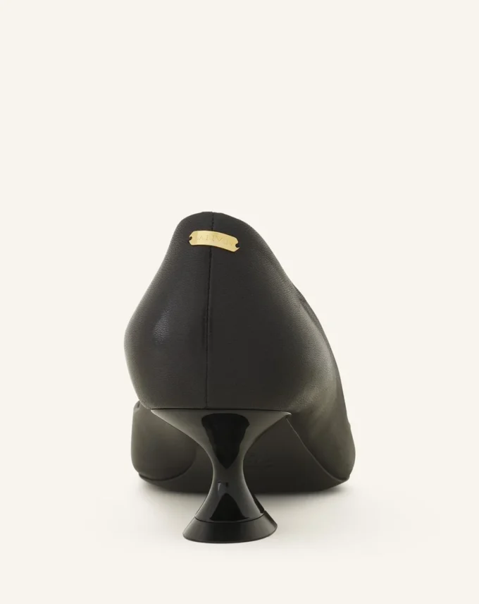 Escarpins en cuir Midnight Step avec boucle