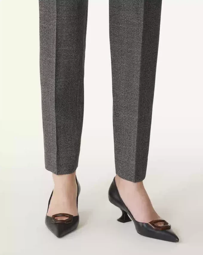 Escarpins en cuir Midnight Step avec boucle