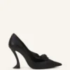 Escarpins à nœud en cuir Midnight Step