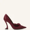 Escarpins à nœud en cuir Midnight Step