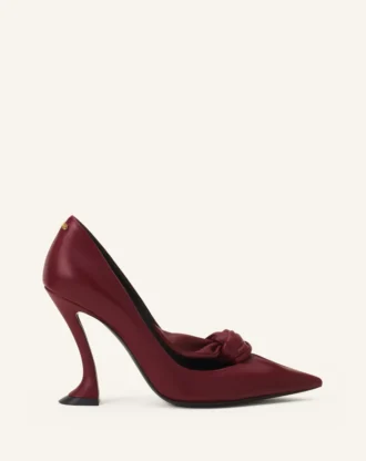 Escarpins à nœud en cuir Midnight Step