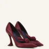 Escarpins à nœud en cuir Midnight Step