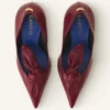 Escarpins à nœud en cuir Midnight Step