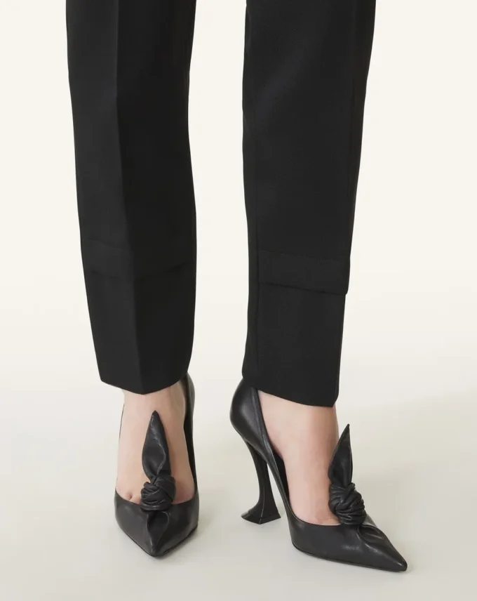 Escarpins à nœud en cuir Midnight Step