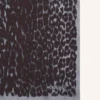 Foulard en soie imprimé léopard