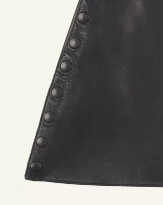 Gants en cuir larges