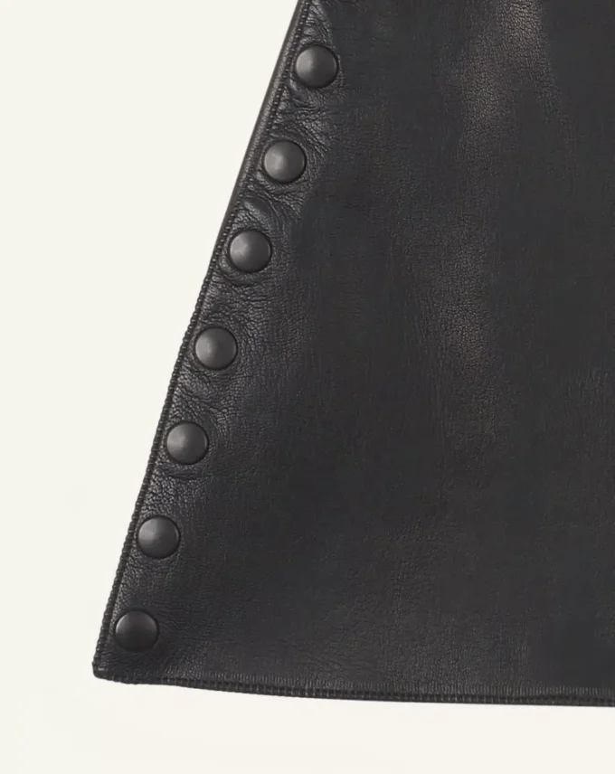 Gants en cuir larges