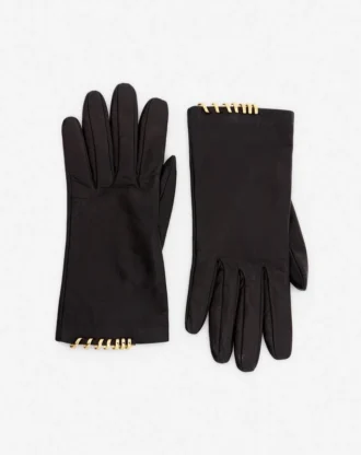 Gants en cuir Mélodie par Lanvin