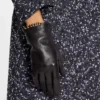 Gants en cuir Mélodie par Lanvin