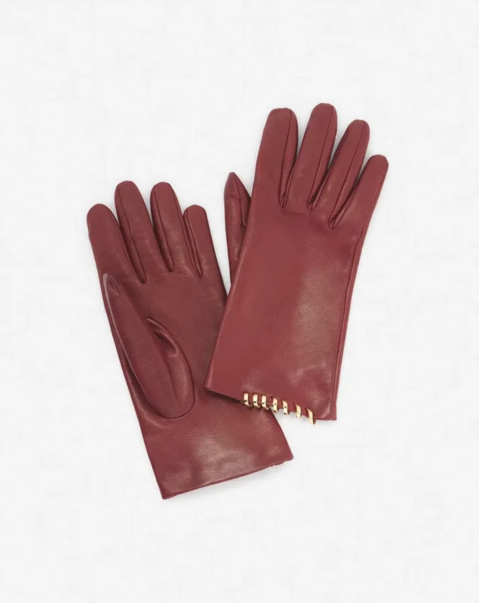 Gants en cuir Mélodie par Lanvin