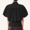 Haut en popeline de coton