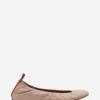 Les ballerines en cuir