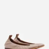 Les ballerines en cuir