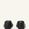 Les ballerines plates en cuir