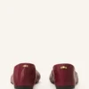 Les ballerines plates en cuir
