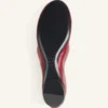 Les ballerines plates en cuir