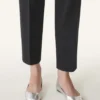 Les ballerines plates en cuir métallisé