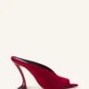 Mules Midnight Step en velours