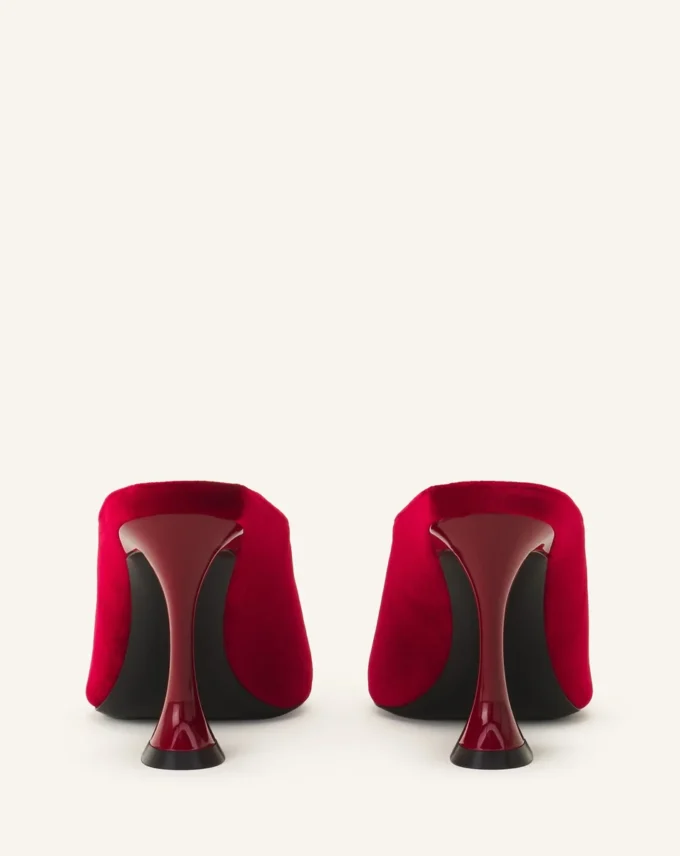Mules Midnight Step en velours