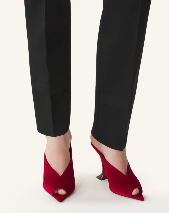 Mules Midnight Step en velours