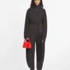 Veste ajustée en laine et viscose