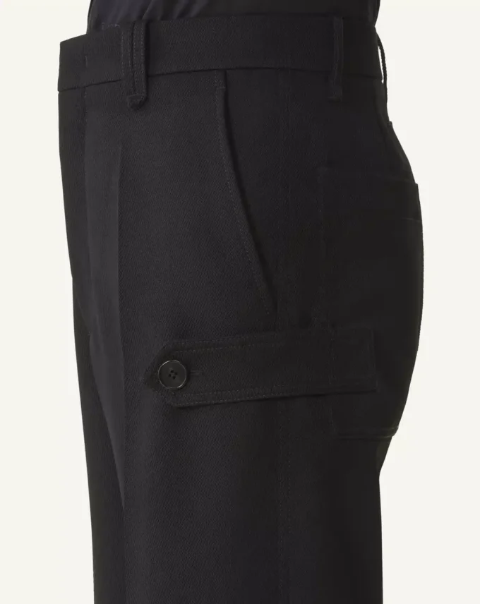 Pantalon chino en laine légère