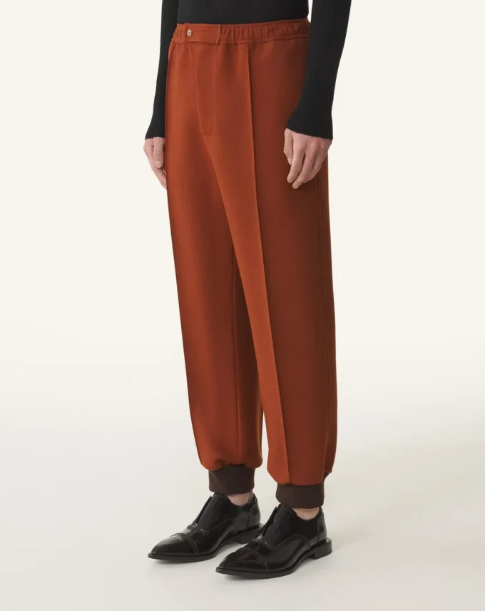 Pantalon de jogging en flanelle
