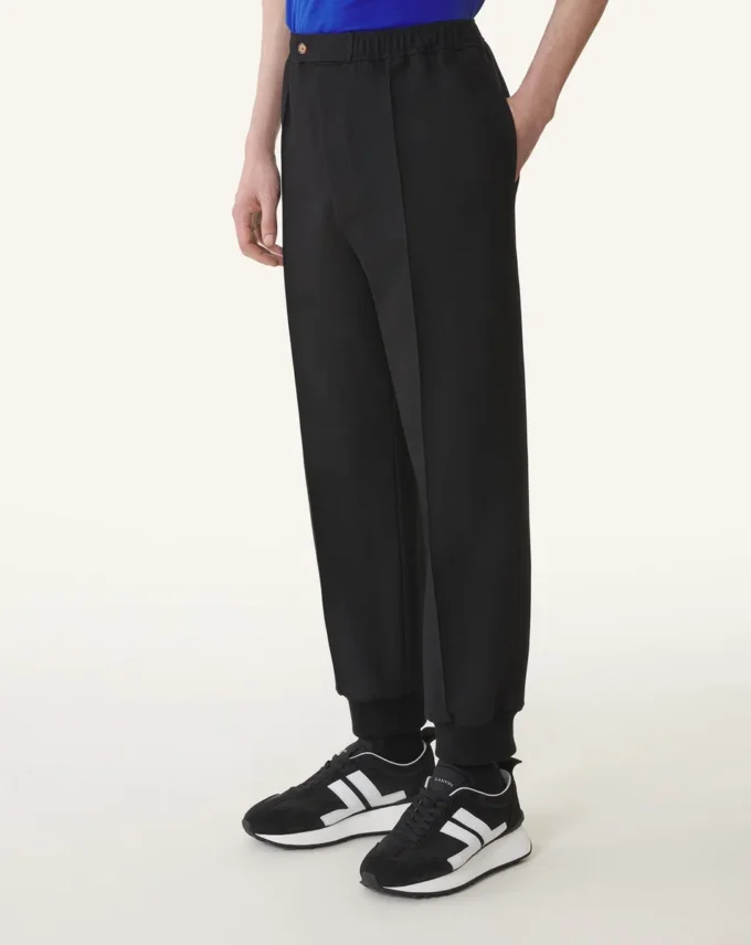Pantalon de jogging en flanelle