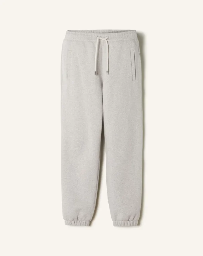 Pantalon de jogging en molleton de coton et cachemire
