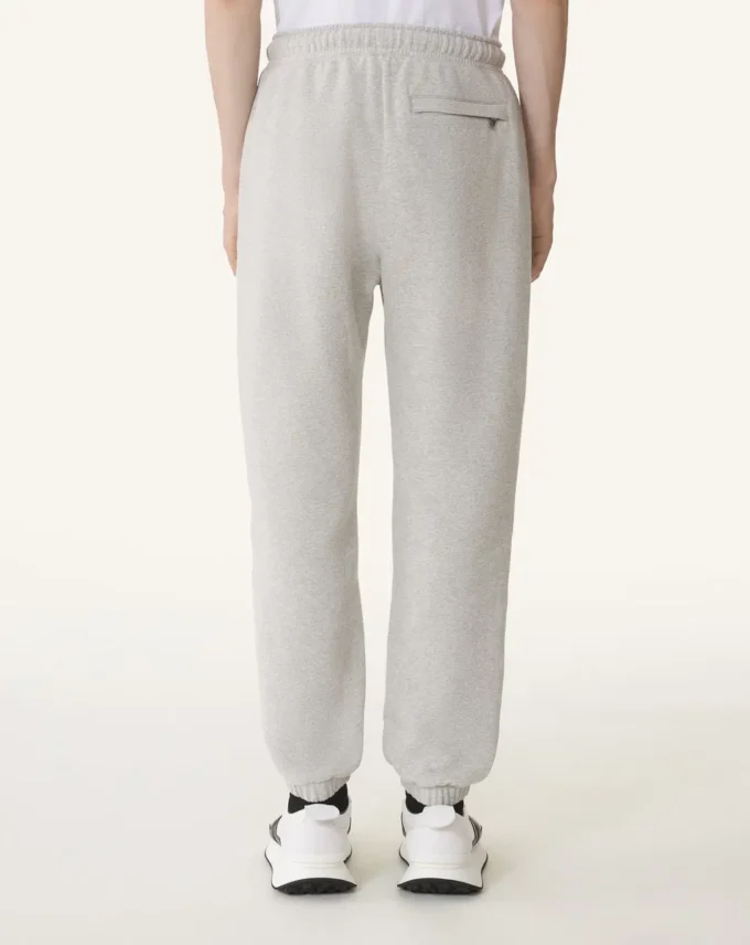 Pantalon de jogging en molleton de coton et cachemire