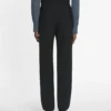 Pantalon droit en laine